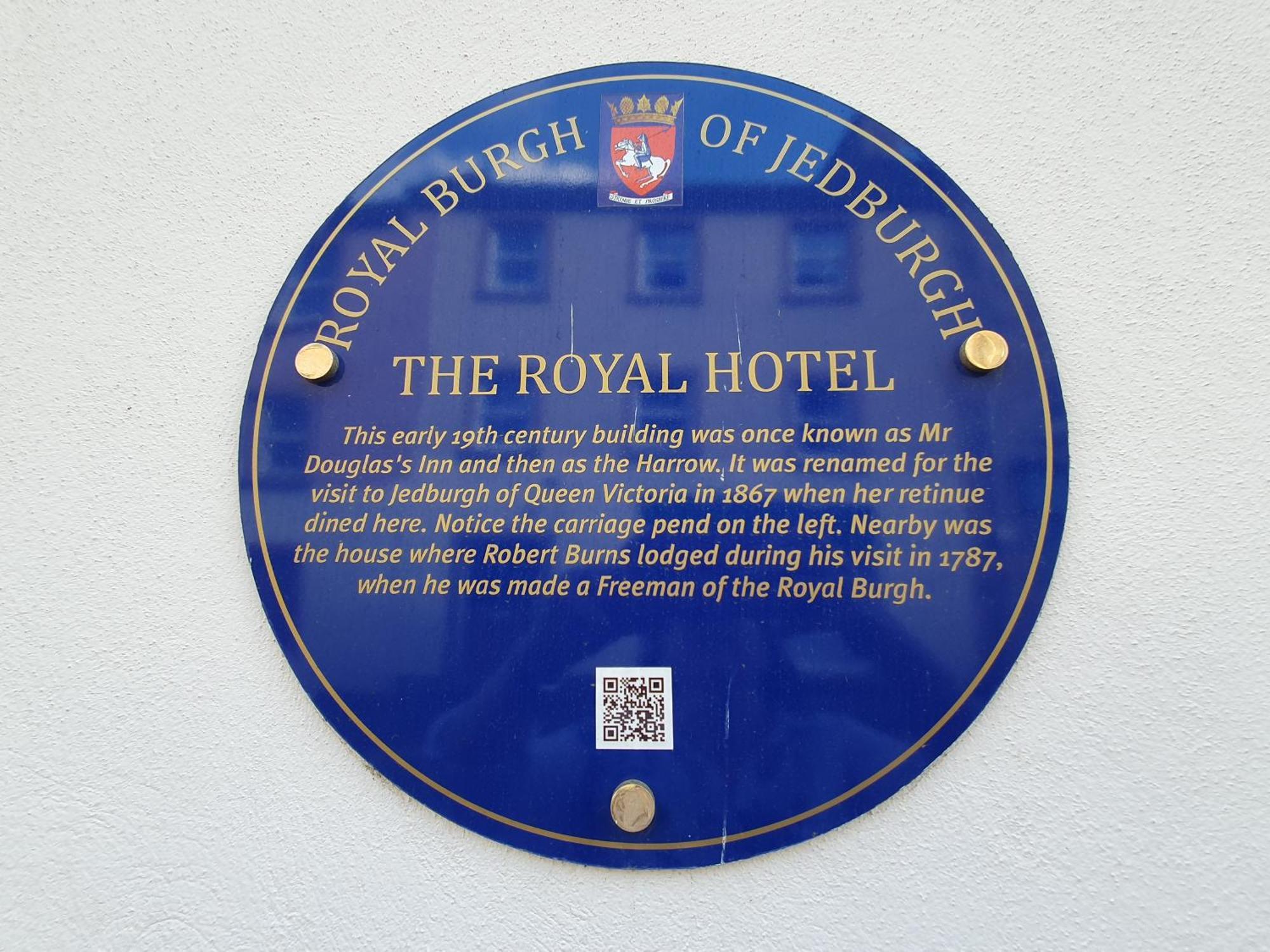 The Royal Hotel Jedburgh Exterior foto